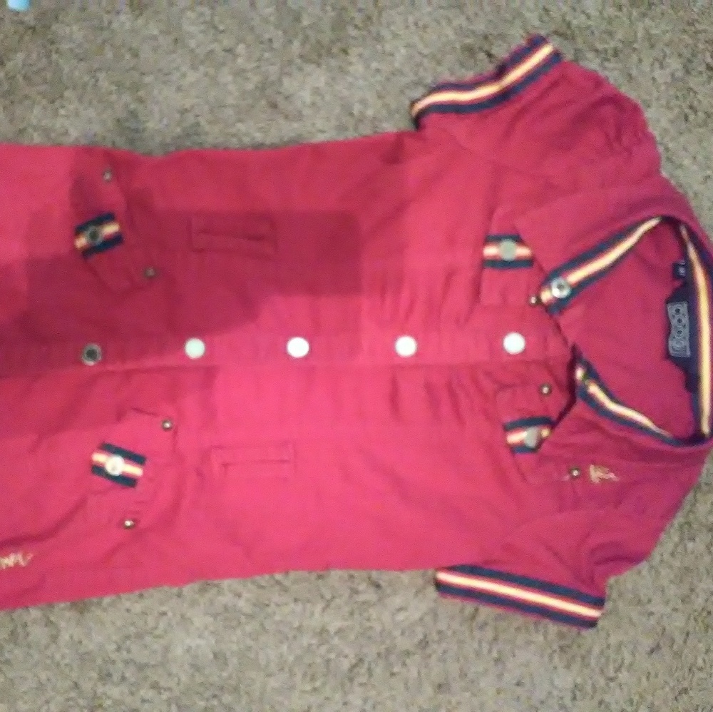 Girls coogi dress and shirt